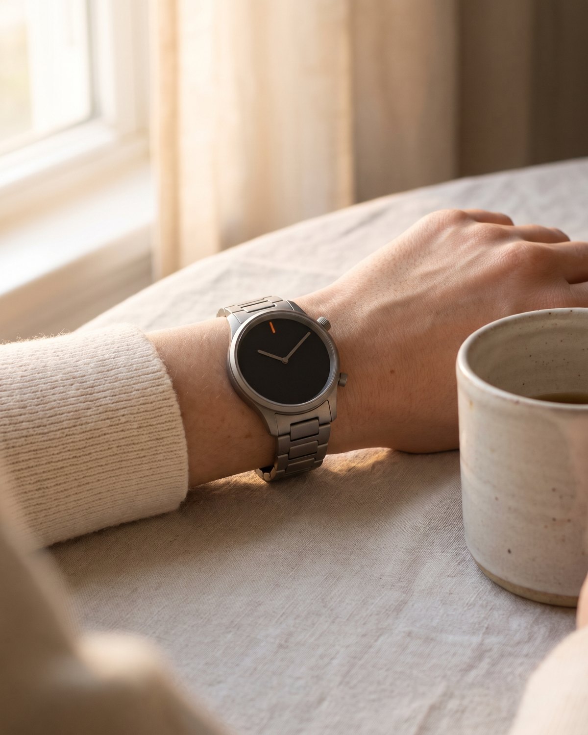 36 mm Tabula on a woman's wrist